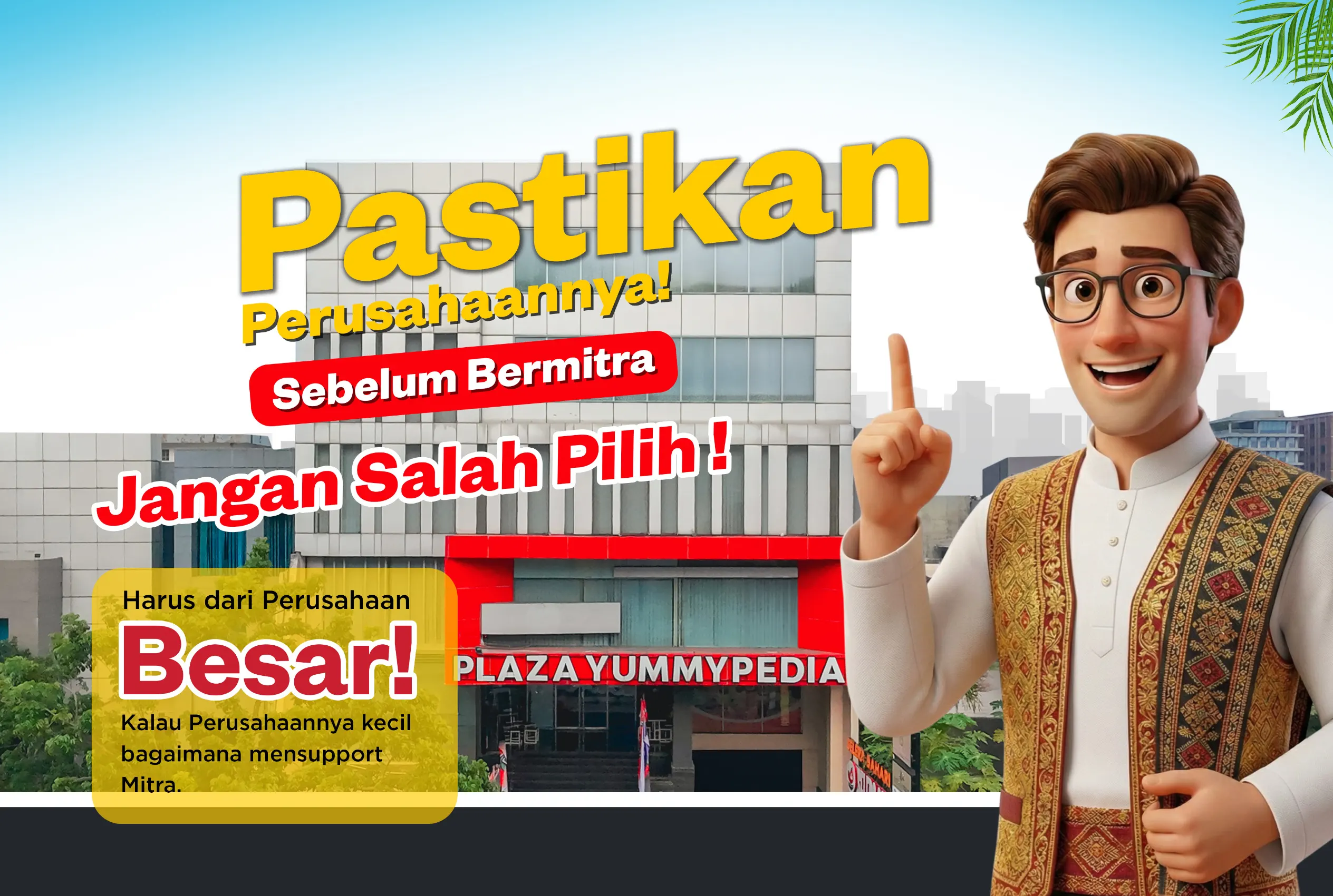 Kantor pusat kemitraan franchise kita